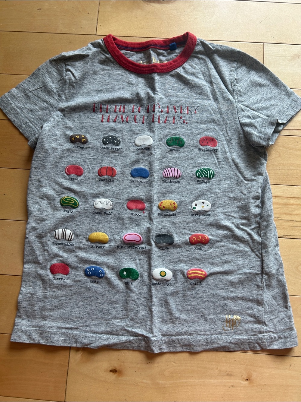 Mini Boden x Harry Potter Tee with Jelly Bean Graphics